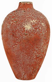Keramická váza YL742 Patina, červená