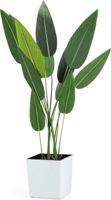 Květináč FLORE RIFLO 24,7x25,6 cm bílý