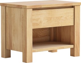 XXXLutz NOČNÝ STOLÍK, divoký dub, farba duba, 60/47/38 cm Linea Natura - Spálňové sety - 002768008806