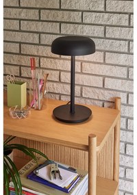 Čierna LED stmievateľná stolová lampa (výška 37 cm) Velo – Hübsch