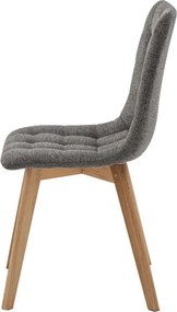 Jedálenská stolička sivá CT-291 GREY2