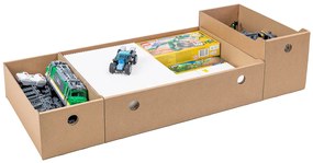 KARTON PAK 2. akosť - Úložné boxy na oblečenie, organizéry do skrine EKO KARTON 18x40x13cm - zásuvka