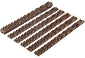 Plastové ochranné hroty proti vtákom biela, 50 x 4,5 cm, 4 ks