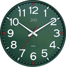 Nástenné hodiny JVD HX2508.3 s plynulým chodom, 30 cm