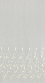 ZÁCLONA NA KRÚŽKOCH BROKLYN 140X250 CM CM VZOROVANÁ