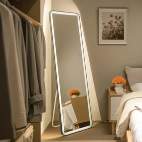 BRILAGI - Voľne stojace zrkadlo ELEGANZA LED/42W/230V 160x50 cm IP44 CRI 90 stmievateľné+CCT