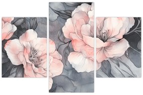 Obraz - Séria kvetov (90x60 cm)