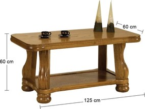 Konferenčný stolík Arek II - drevo D3