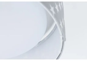 LED Stmievateľné svietidlo GALAXY KIDS LED/24W/230V hviezdičky šedá/biela + DO