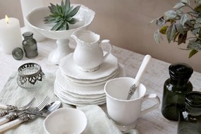 Porcelánová misa na nohe Provence lace - Ø 22*15 cm / 900ml