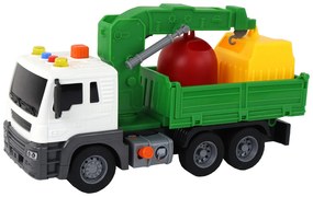 Lean Toys Smetiarske auto 1:16 - zelené