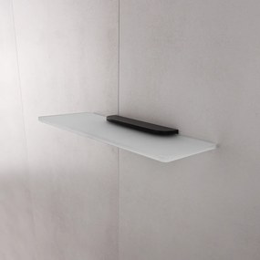 Nimco Polica, 40 cm NIKAU čierna - NKC 30091B-40-90