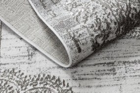 Koberec LIRA E1468 Rozeta, štrukturálny, glamour - sivý