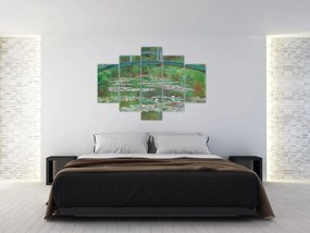 Obraz - Claude Monet, The Japanese Footbridge, reprodukcia (150x105 cm)