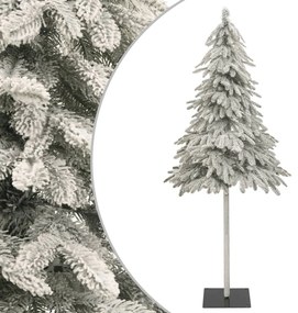 Umelý vianočný stromček s vločkami snehu 150 cm 356747