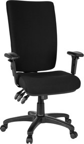 XXXLutz OTOČNÁ STOLIČKA, plochá tkanina, čierna MID.YOU - Online Only kancelárie - 001918069901