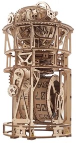 Ugears - 3D drevenené mechanické puzzle Hodinový strojček s tourbillonom