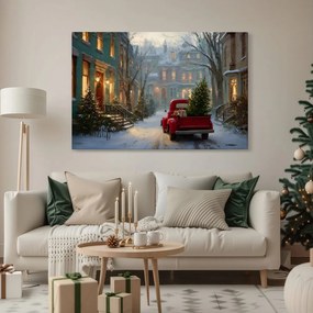 Vianočný obraz auto splnených prianí