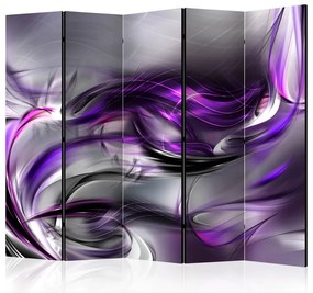 Artgeist Paraván - Purple Swirls II [Room Dividers]
