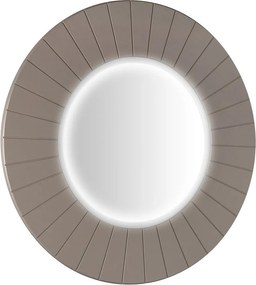Sapho Sapho, LUMIRO STRIP guľaté zrkadlo s LED osvetlením v ráme, priemer 90cm, agila, LR950-4343S