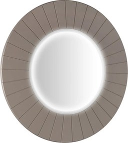 Sapho Sapho, LUMIRO STRIP guľaté zrkadlo s LED osvetlením v ráme, priemer 90cm, agila, LR950-4343S