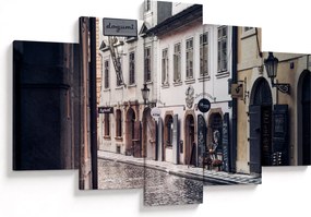 Obraz - Pražská ulička (150x105 cm)