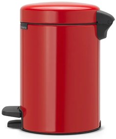 Brabantia Pedálový kôš NewIcon 3L Žiarivo červená