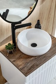 Kúpeľňová skrinka pod umývadlo Iconic 60 cm biela
