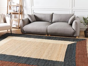 Jutový koberec 200 x 300 cm viacfarebný ORTAKOY Beliani