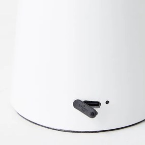 Brilliant - LED stmievateľná dotyková stolná lampa MUFFIN LED/3W/5V USB IP44 bie