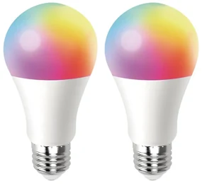 Aigostar B.V. SADA 2x LED Stmievat. žiarovka MESH Smart G45 E14/4,5W/230V 2700-6500K - Aigostar AI1828