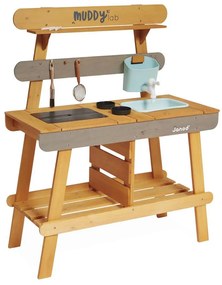 Vonkajšia detská drevená kuchynka - Muddy Lab