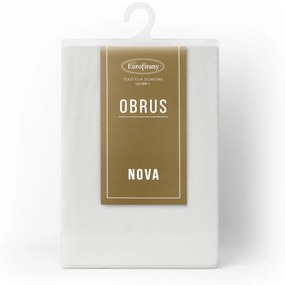 OBRUS MELINDA 180X140 CM BIELY