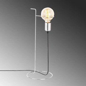 Stolová lampa Pota chróm