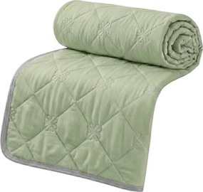 Chladiaca letná prikrývka ELARIA, zelená Rozmer: 140 x 200 cm