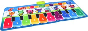 LEAN Toys Interaktívna hracia podložka na tanec s hudobnými nástrojmi a zvukmi