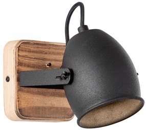 Brilliant - Nástenné bodové svietidlo CROWTON 1xGU10/6W/230V borovica