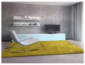 Zelený koberec Universal Aqua, 57 × 110 cm