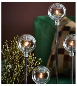 Svietnik v striebornej farbe Markslöjd Junior, výška 50 cm