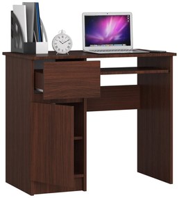 PC stolík Bhaskar  (wenge) (L). Vlastná spoľahlivá doprava až k Vám domov. 1069672