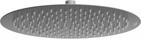 Mexen sprchová nerezová hlavica Round 30 cm, grafitová, 79230-66