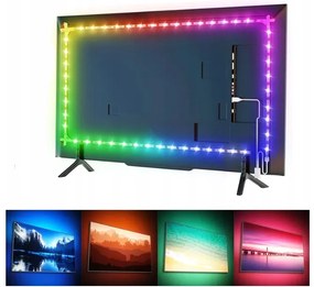 BERGE LED pásik RGB digitálny - IP67 - 5m - dúhový efekt