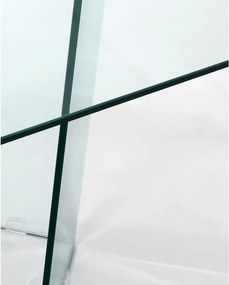 Sklenený jedálenský stôl 90x180 cm Burano – Kave Home
