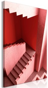 Artgeist Obraz - Stairs to Nowhere (1 Part) Vertical Veľkosť: 40x60, Verzia: Na talianskom plátne