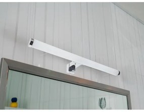 LED Kúpeľňové zrkadlové osvetlenie LED/10W/230V 45 cm IP44 lesklý chróm