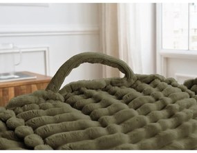 Zelený menčestrový sedací vak Socrate – Bobochic Paris