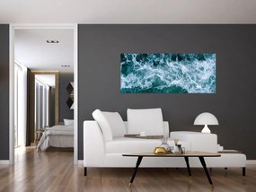 Obraz - Vlny oceánu (120x50 cm)