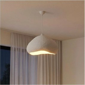 Brilagi - Závesné svietidlo na lanku WABI SABI 1xE27/40W/230V priemer 50 cm biela