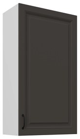 Horná kuchynská skrinka Sheila 60 G 108 1F (korpus: biela + front: grafit). Vlastná spoľahlivá doprava až k Vám domov. 1134906