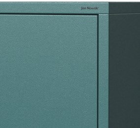 Komoda CARLA, 800 x 1015 x 400 mm, Modern: morská farba